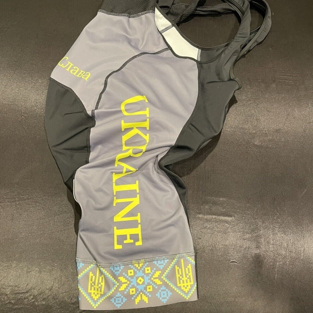 Ukraine Bib Shorts for Ukraine Bicycle Project - NWT